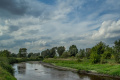 rzeka Ner i chmurki