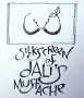 Silkscreen of Dali's Mustache