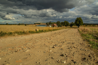 w drogę