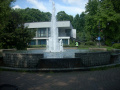 fontanna koło Pałacu Ślubów w Chorzowie na Dąbrowskiego