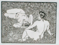 Kobiety opalające się na łące