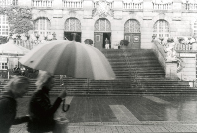 Raining men.