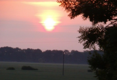 Płonące niebo