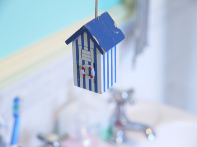 bathroom beach hut