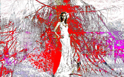 Lady in the willow