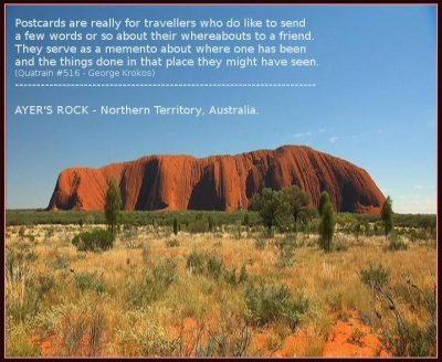 Ayer's Rock - Australia