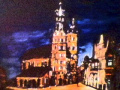 Kościół Mariacki nocą