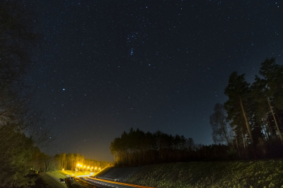 Nocą.....