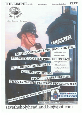 Welsh Cops Chop Fingers Off