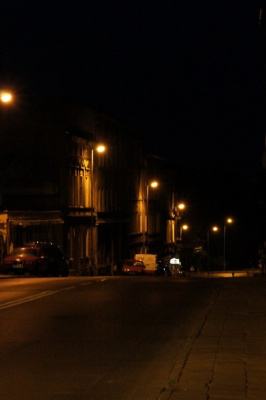 Koszalin nocą