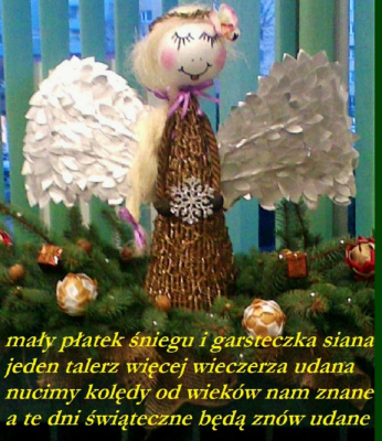 anioł nadchodzi