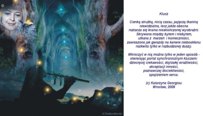 Wiersz "Klucz" z tomiku Dychotomia Mojej Kobiecej Natury do grafiki Teresy Kiary Duńskiej