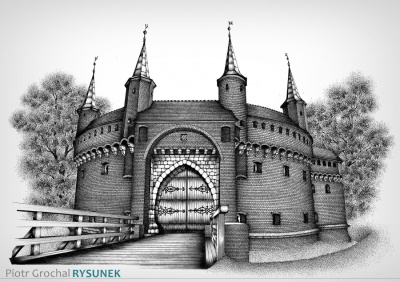 Kraków - Barbakan