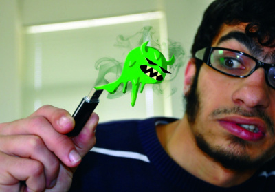 Virus Intrusion Postcard 1