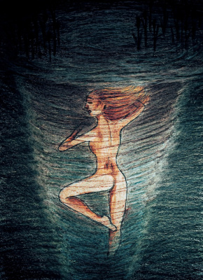 Under the surface.