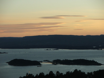 Norwegia - wieczorna cisza