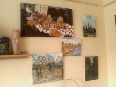Kolorowa ściana