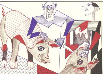 ŚWINIO - bicie