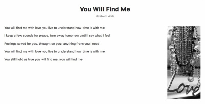 You Will Find Me