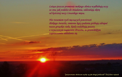 porysowane słońcem
