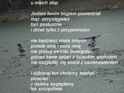u moich stóp
