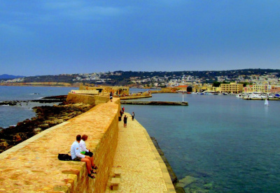 Chania - grobla