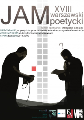 XVIII Warszawski Jam Poetycki - zapraszamy!