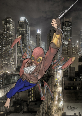 oldschool spiderman