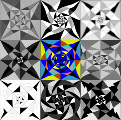 Distorted Colors & Shades