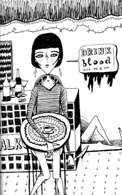 drink blood with me & him