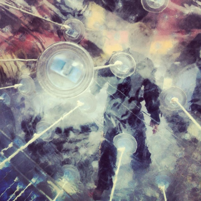 In a bubble kid