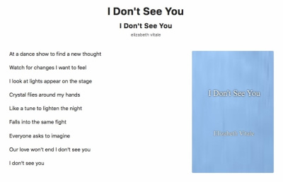 I Don't See You