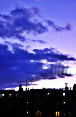 blue