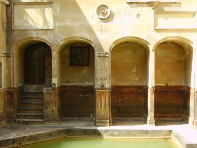 Bath, UK: łaźnie rzymskie 01