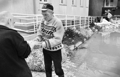 Fotoreportaż pt. Powódź w rzeszowskim schronisku