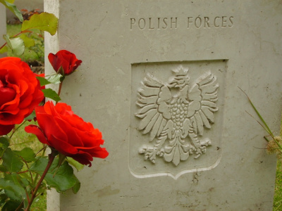 Newark, UK: Polish War Graves (detal)