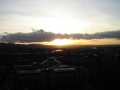 Zachód słońca nad Edynburgiem
