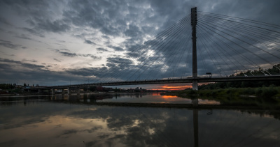 summer afternoon in Warsaw