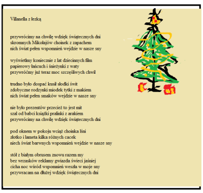 Villanella z łezką