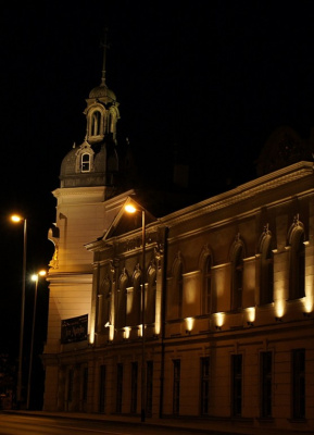 Koszalin nocą