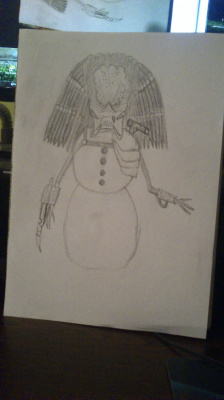 Predator snowman