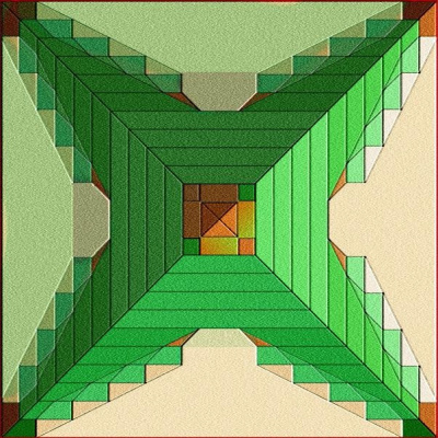 Sandstone Pyramid 3D Effect
