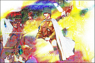 Kozacy w mieście Girardoff