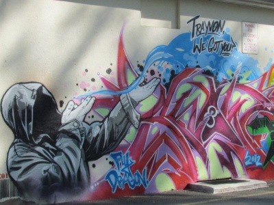 Trayvon Martin mural