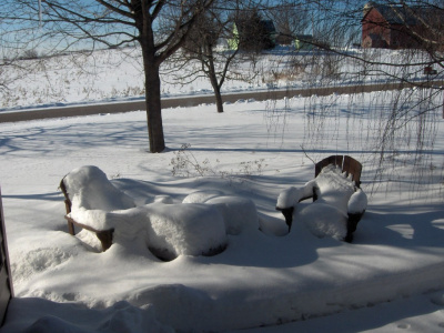 March snow