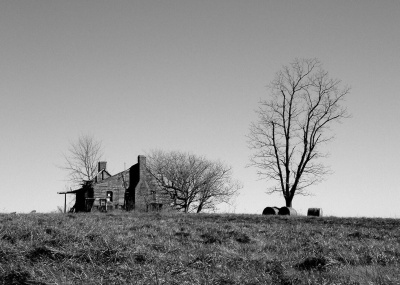 A lonely house upon a hill