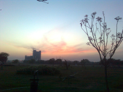 dusk...