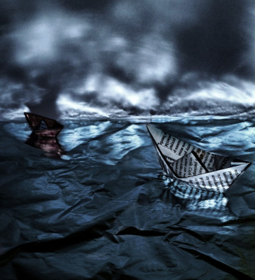 papierowy ocean