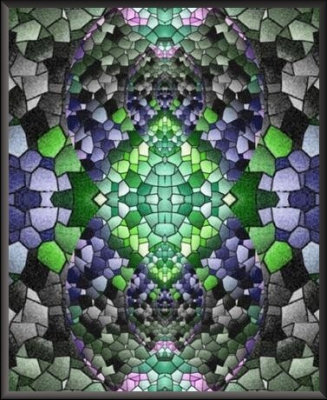 Colored Stone Mosaic
