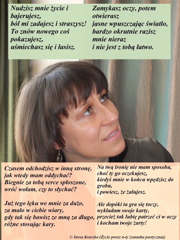 Przecież tak lubię patrzeć ci w oczy